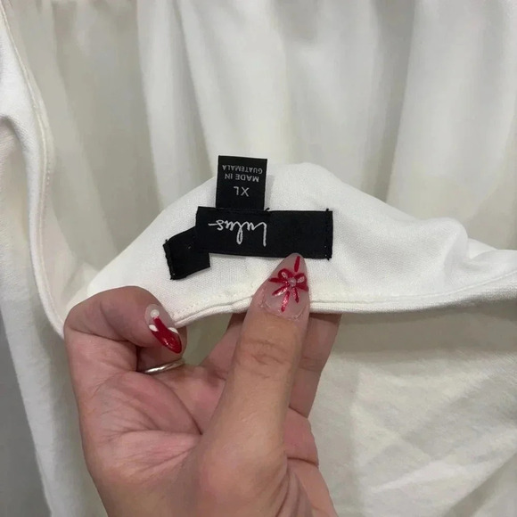 Sz XL - NWOT Lulus Going Steady White Backless Skater Dress - Picture 6 of 8